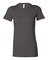 BELLA + CANVAS Women’s Slim Fit Crewneck Short Sleeve Tee – Cotton Top for Everyday Wear